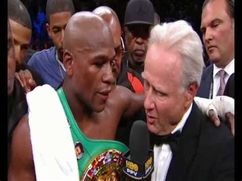 Larry Merchant Tells Floyd Mayweather 'If I Was 50 Years Younger I'd ...