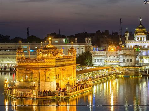 Golden Temple Night View, Golden Temple at Night HD wallpaper | Pxfuel