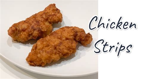 Chick fil A Style CHICKEN STRIPS recipe - YouTube