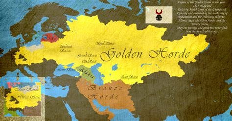 Golden Horde Political Map, Shattered Europa 3 | Beta : r/eu4