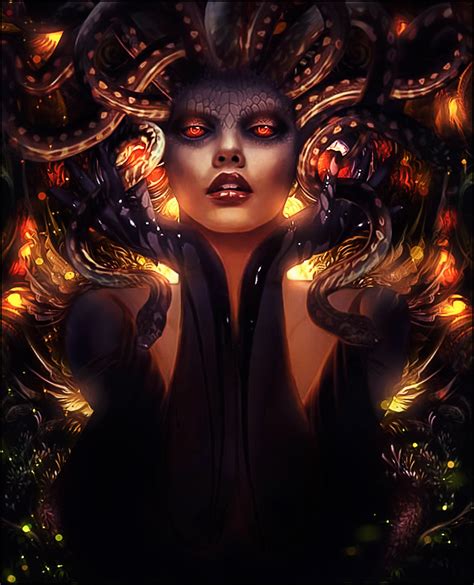 G2 Forum BOTM #22 Winner Viona | Medusa artwork, Medusa art, Medusa