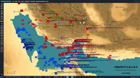 Persian Gulf Upgraded Map Template - Project GRIDS