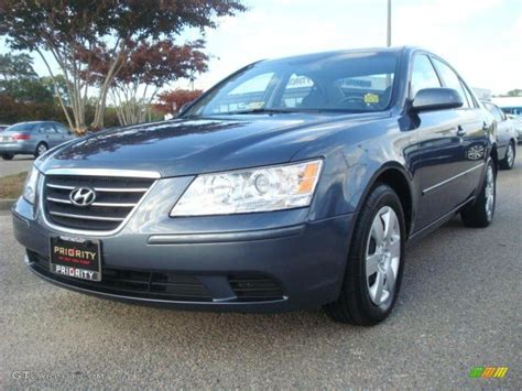 2010 Slate Blue Hyundai Sonata GLS #39739186 | GTCarLot.com - Car Color ...