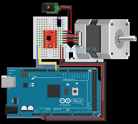 How To Control Stepper Motor with A4988 Driver and Arduino