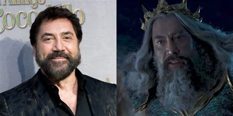 'the Little Mermaid': Javier Bardem Glad King Triton Isn't Shirtless