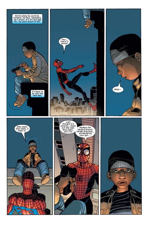 Spider-man Talks To A 12 Year Old With A Gun – Comicnewbies