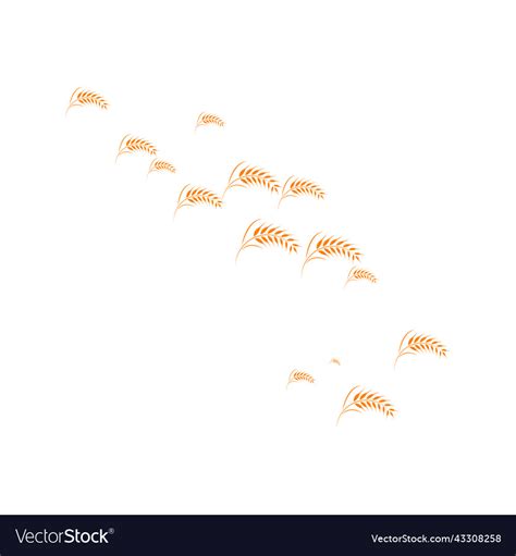 Wheat logo Royalty Free Vector Image - VectorStock