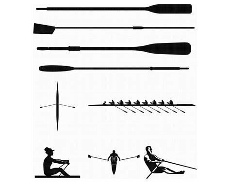 Rowing SVG Bundle, Rowing Svg, Rowing Png, Oar Clipart, Oar Dxf, Paddle ...