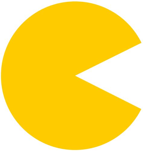 Pac-Man PNG, Pacman PNG