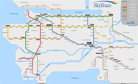 Skytrain Stations Map