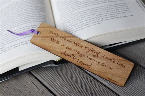 FUNNY quotes wood bookmarks can personalize Book Club Baby | Etsy