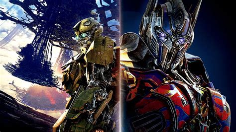 1920x1080px | free download | HD wallpaper: Bumblebee vs Optimus Prime ...