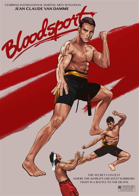 Bloodsport - PosterSpy | Bloodsport, Film posters art, Martial arts