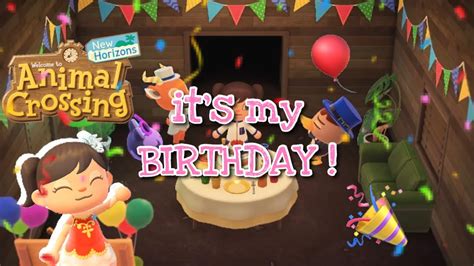 CELEBRATING MY BIRTHDAY!🥳| ACNH - YouTube