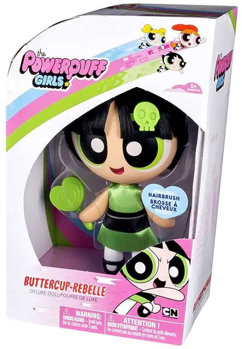 The Powerpuff Girls Buttercup Deluxe Doll Spin Master - ToyWiz