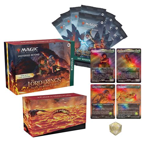 Magic The Gathering The Lord of The Rings: Tales of Middle-Earth Bundle ...