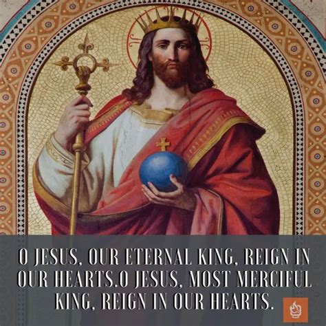 Feast of Christ the King Quote And Image - Catholic-Link