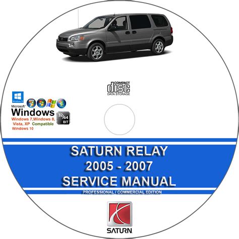 Saturn Relay 2005 2006 2007 Service Repair Manual - Manuals For You