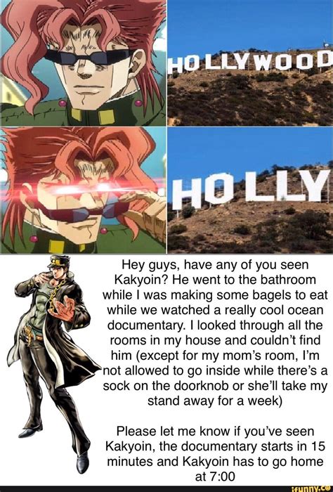 Jojo Kakyoin I See Meme - Draw-hub