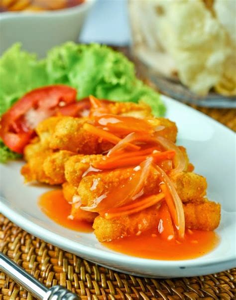 Bellapure- Rahasia Kulit Cantik Mempesona: Nugget Ayam Saus Asam Manis