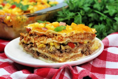 Layered Mexican Tortilla Casserole - Sweet Pea's Kitchen