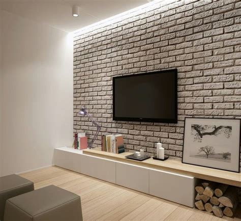 brick wall | Living room design small spaces, Brick room, Brick living room