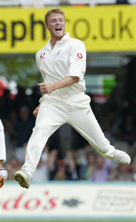 Andrew Flintoff celebrates | ESPNcricinfo.com