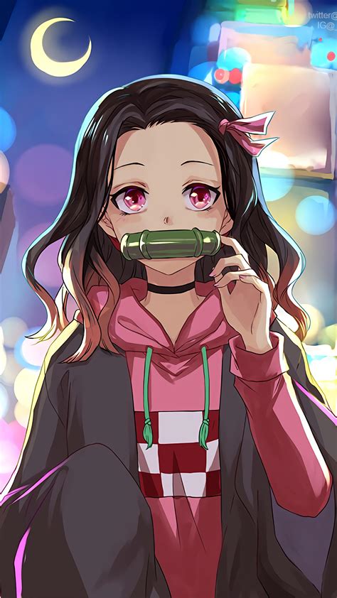 Casual Nezuko🌹[Demon Slayer: Kimetsu no Yaiba] (2250x4000) : r ...