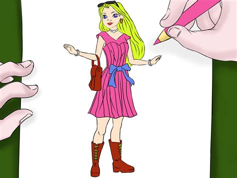 How to Draw Barbie: 12 Steps (with Pictures) - wikiHow