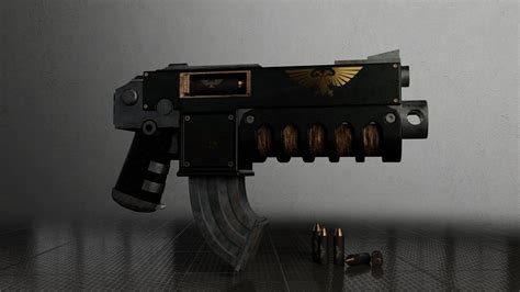 ArtStation - Warhammer 40K - Bolter (Standard Edition)