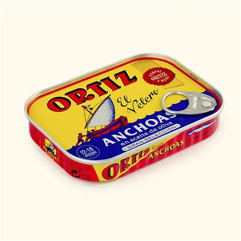 Anchovies in olive oil - Conservas Ortiz