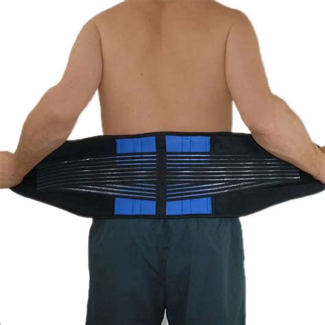 Lumbar Support Belt Neoprene Orthopedic Waist Support 4 Flexible Steel ...