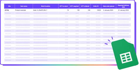 How To Track Inventory In Google Sheets [+Template]