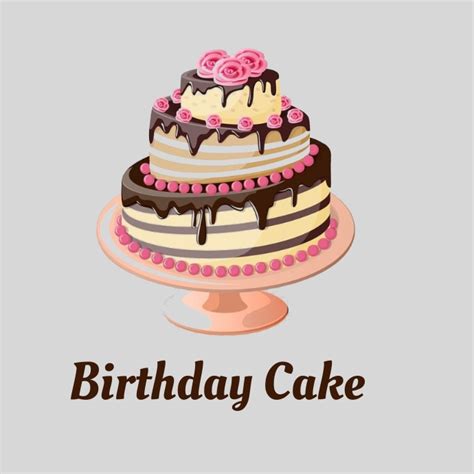 Birthday Cake Logo Template | PosterMyWall