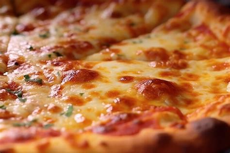 Premium AI Image | cheese pizza homemade italian pizza top view