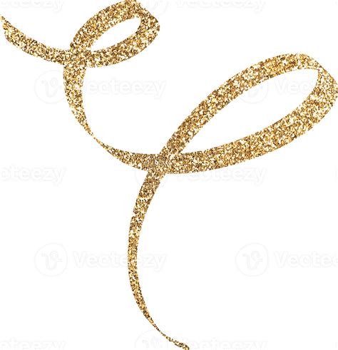 Gold Glitter Confetti 38072978 PNG