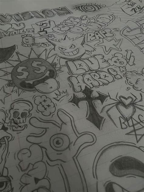 y2k Drawings Graffiti style art book art drawings doodle art designs ...