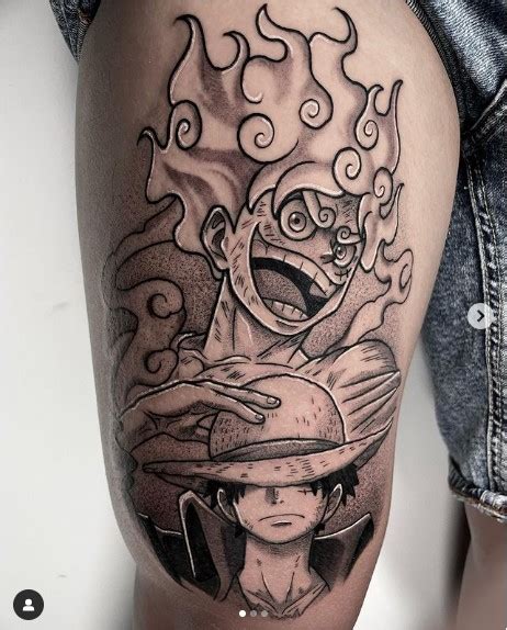 Luffy Gear 5: Las 50 ideas de tatuajes de One Piece de Anime – Best ...