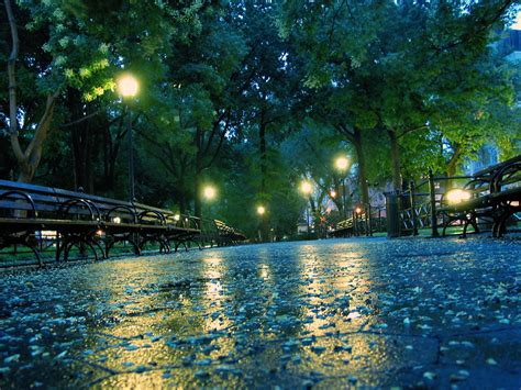 A Rainy Day | Union Square Park on a rainy day in New York C ...