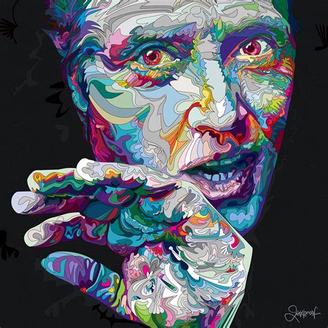 Christopher Walken Portrait on Behance