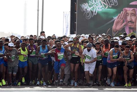 In pictures: First Riyadh International Half Marathon - Arabian ...