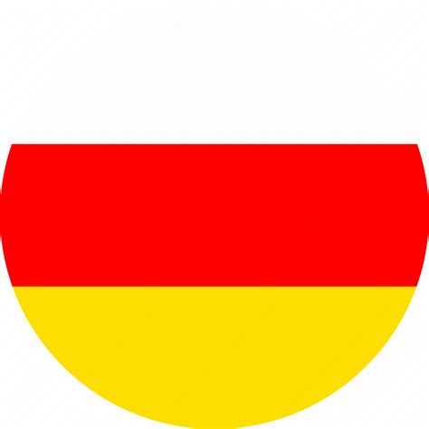 Flag, ossetia, south icon