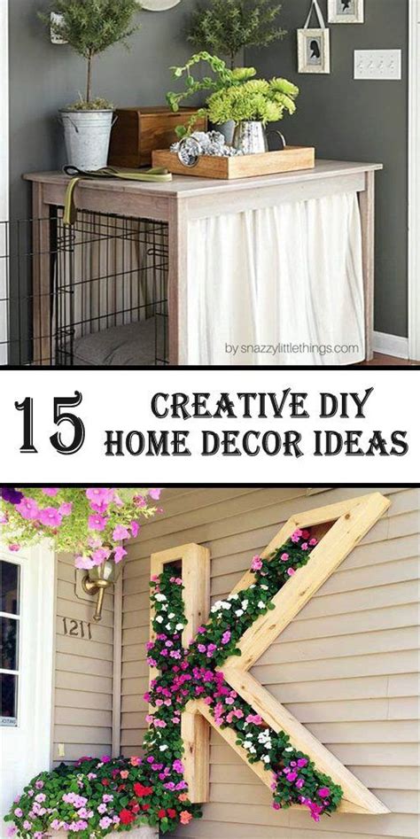 15 Creative DIY Home Decor Ideas