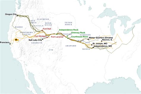 The Overland Trails 1840-1860 — Bunk History