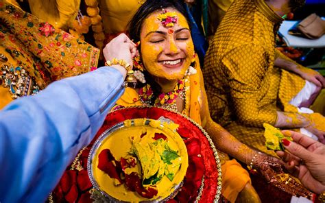 Northern Virginia Indian Wedding | Haldi Ceremony Photos