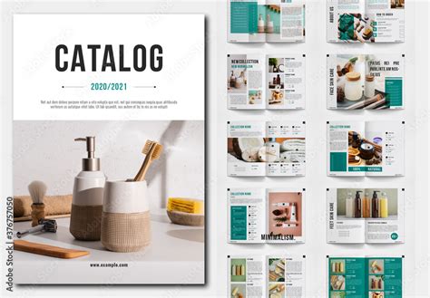 Product Catalog Layout Stock Template | Adobe Stock