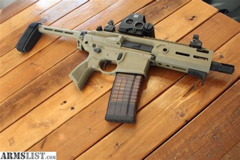 ARMSLIST - For Sale: Custom Sig Sauer MCX Rattler 300BLK (Pistol w ...