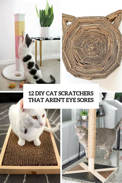 Diy Cat Scratcher Post - 25 Easy DIY Cat Scratching Post Ideas ...