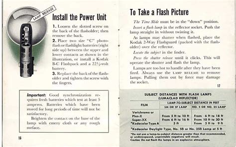 Brownie Hawkeye Flash Model Manual