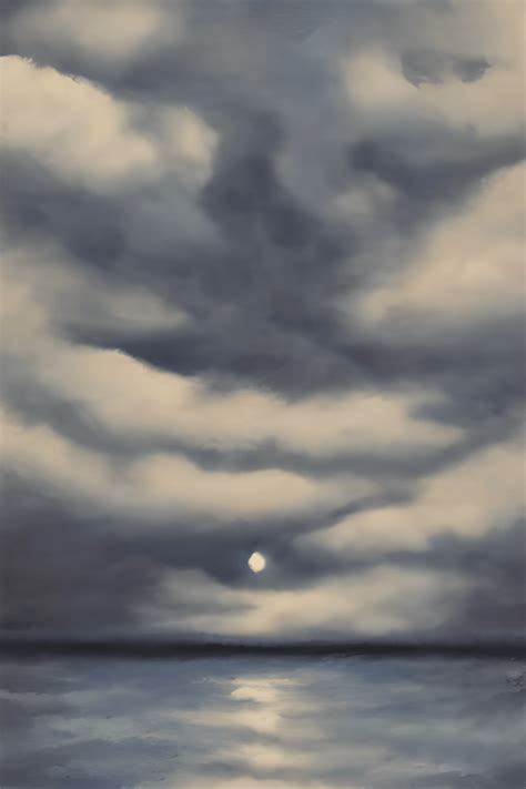 Stormy Sky Oil Painting · Creative Fabrica